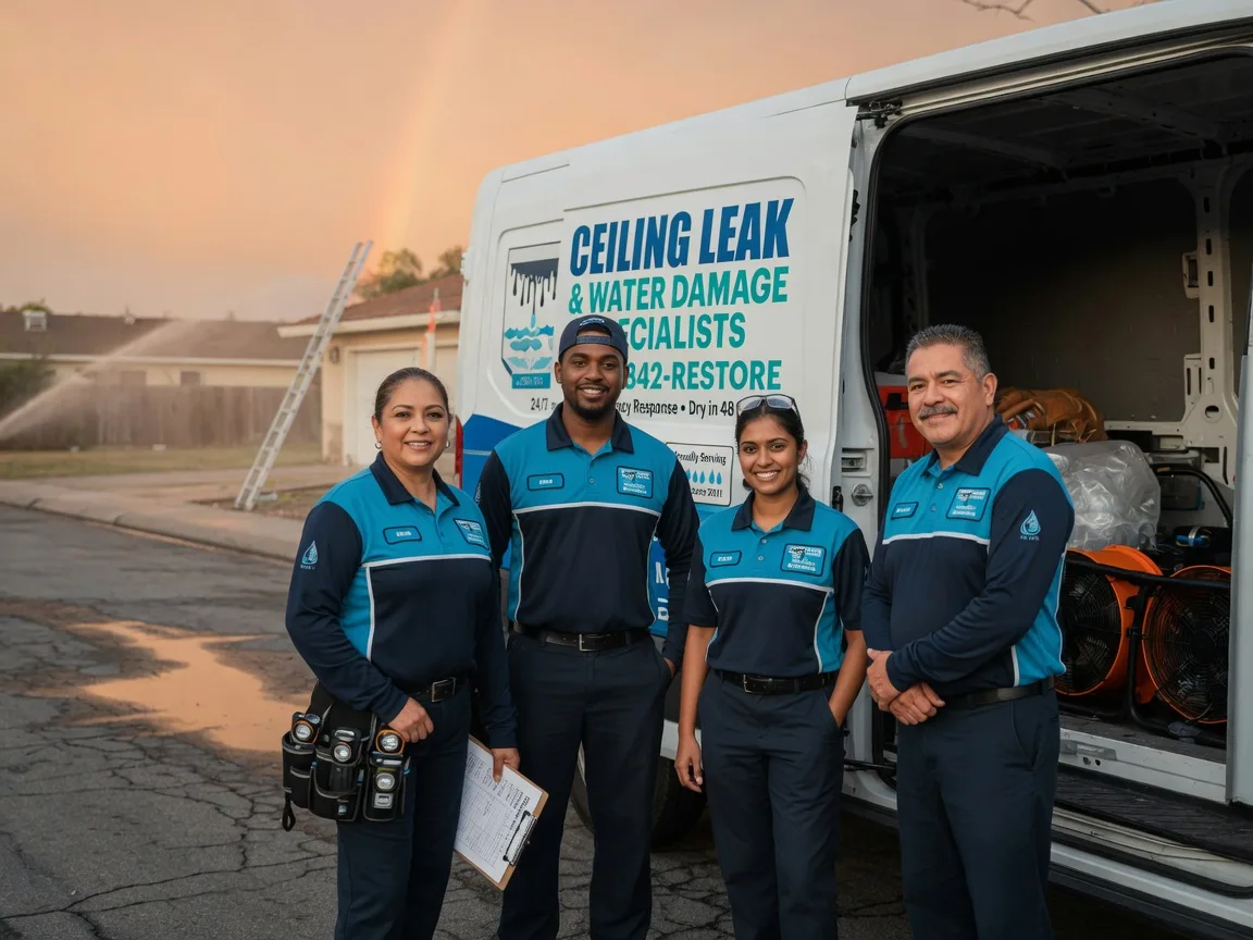 Ceiling Leak Cleanup company in Blackwell, TX